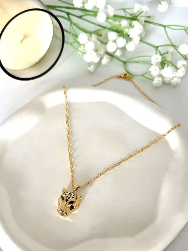 Jaguar_Emerald_Gold_Plated_Luxe_Necklace