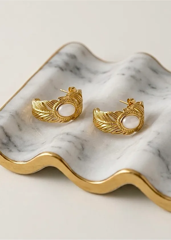 Vintage_Feathers_Hoop_Earrings