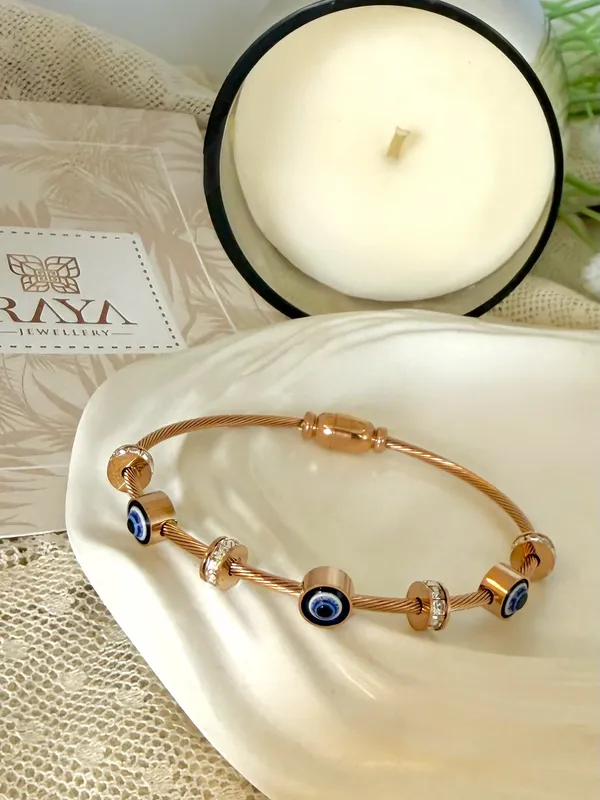 Classic_Evil_Eye_Magnet_RoseGold_Bangle_Bracelet