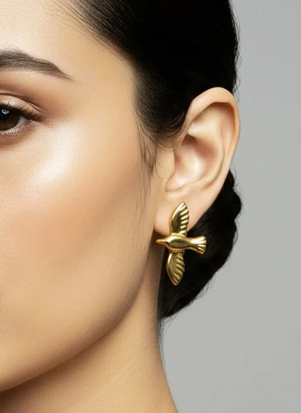 Viera_Bird_Statement_Stud_Earrings