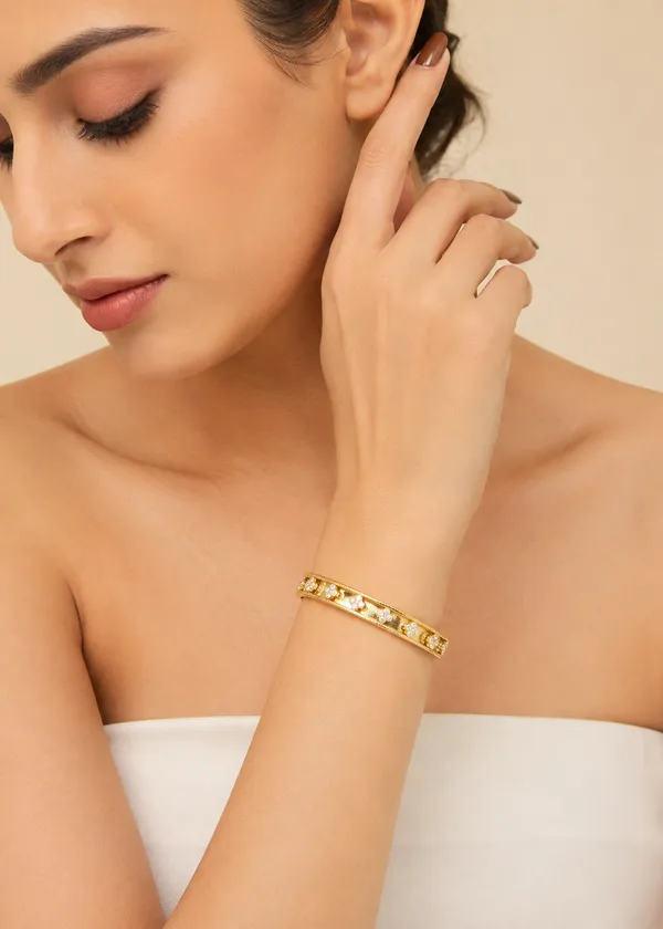 Georgina_Luxe_Clover_Diamonds_Bracelet