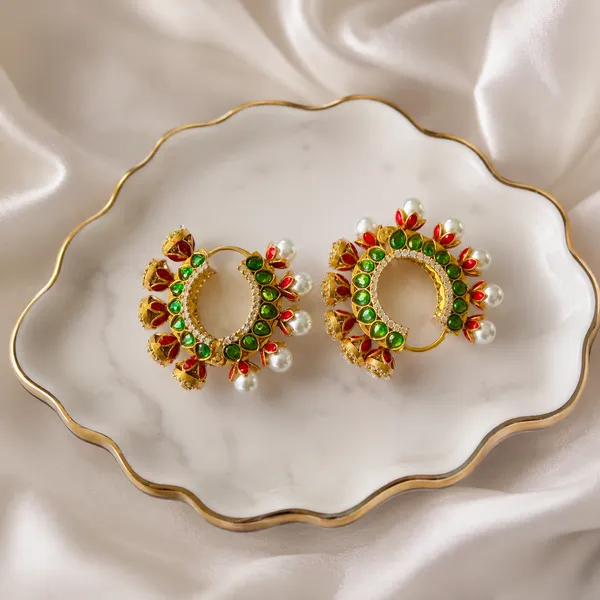 Amaira_Royale_Polki_Reversible_Hoops_Earrings