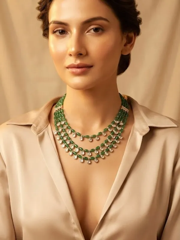 Green_Moissanite_3_Layered_Noor_Royale_Kundan_Necklace