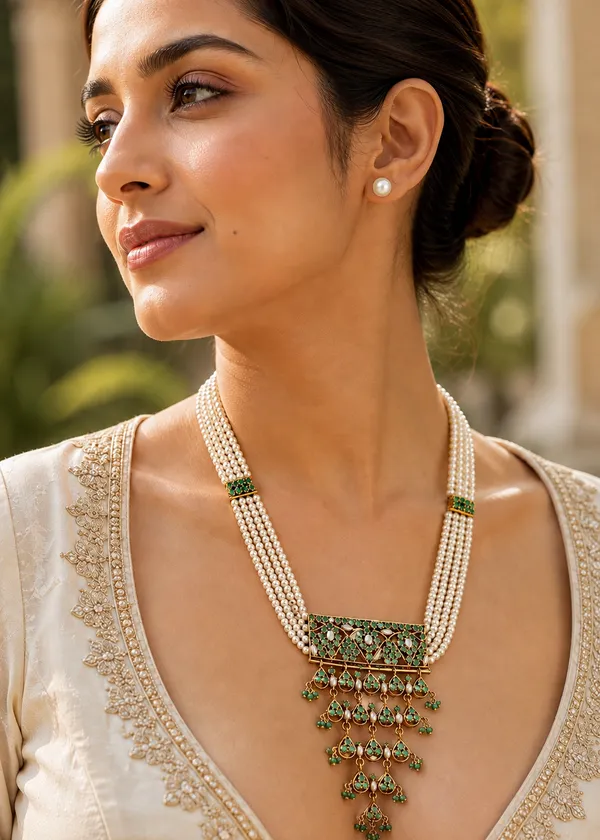 Aaranya_Emerald_Pearl_Raani_Haar