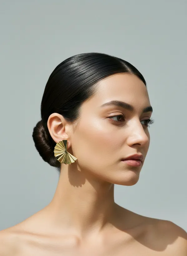 18kt_Gold_Plated_Palm_Fans_Earrings