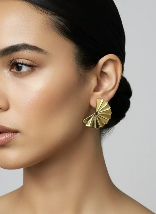 18kt_Gold_Plated_Palm_Fans_Earrings