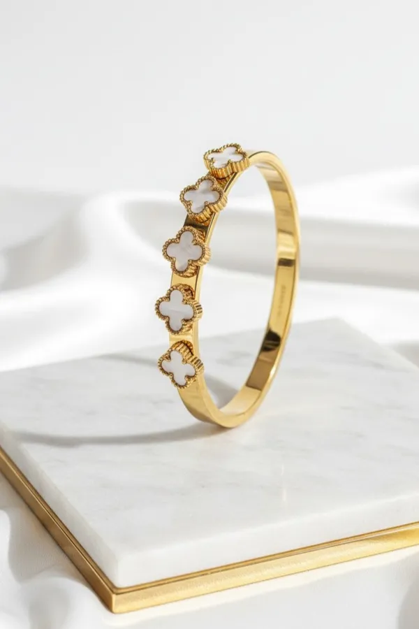 Arden_White_Clover_Bangle_Bracelet