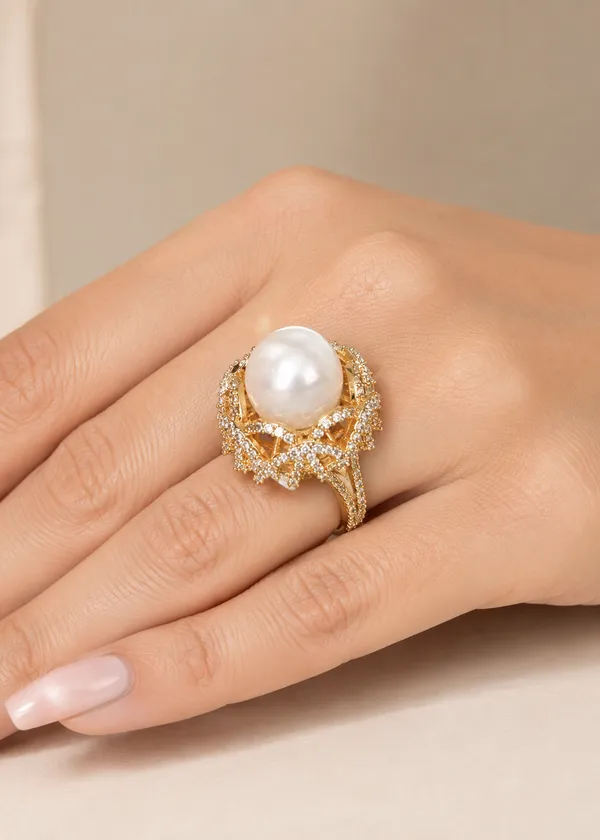 Amara_Imperial_Pearl_Luxe_22K_Gold_Plated_Ring