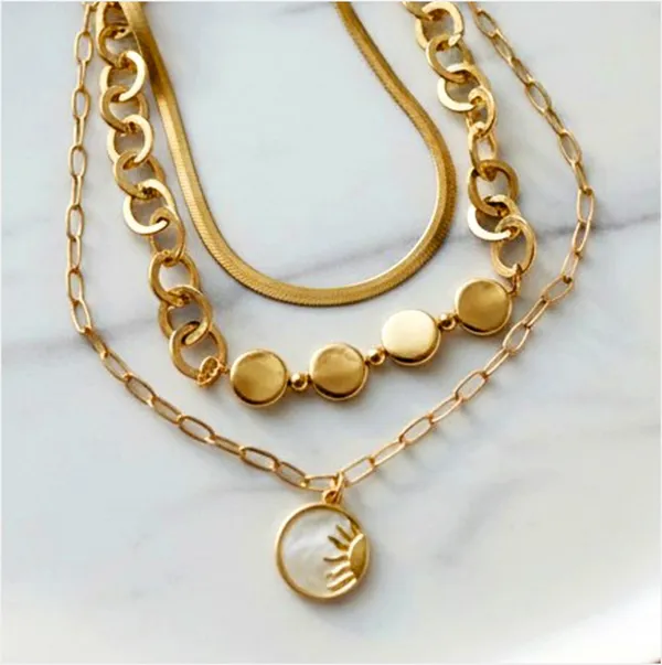 Hannah_18kt_Gold_Plated_Triple_Layered_Necklace