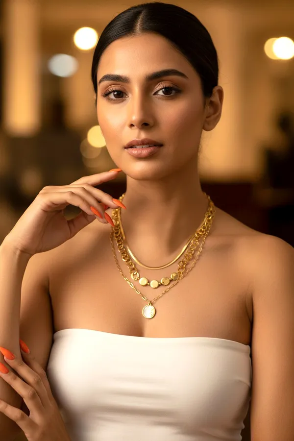 Hannah_18kt_Gold_Plated_Triple_Layered_Necklace