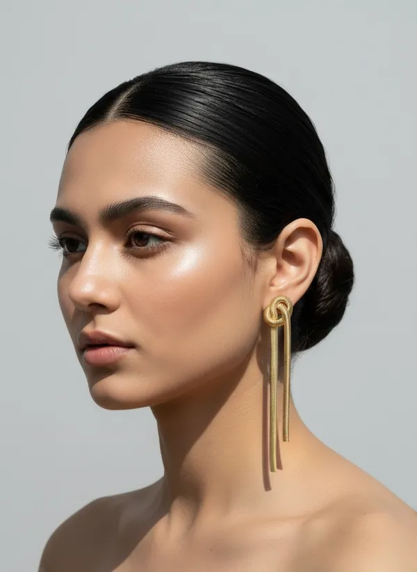 Luxe_Chain_Knot_Exaggerated_Danglers
