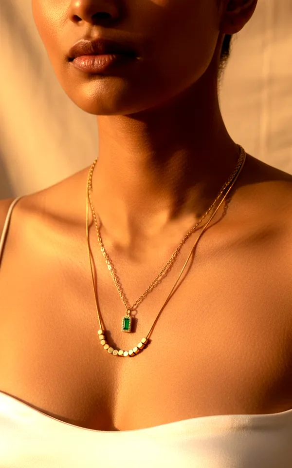 Emerald_Elegance_Double_Layered_Necklace
