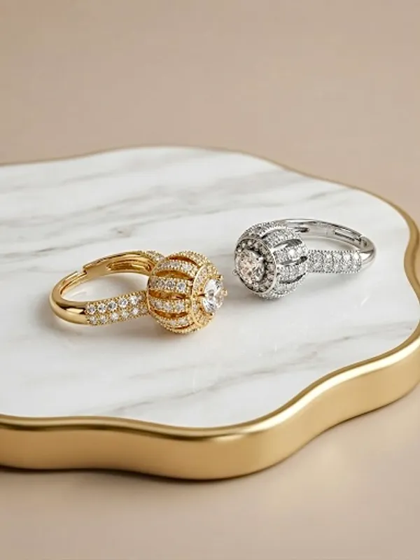 Melissa_Solitaire_Halo_Silver_Statement_Ring