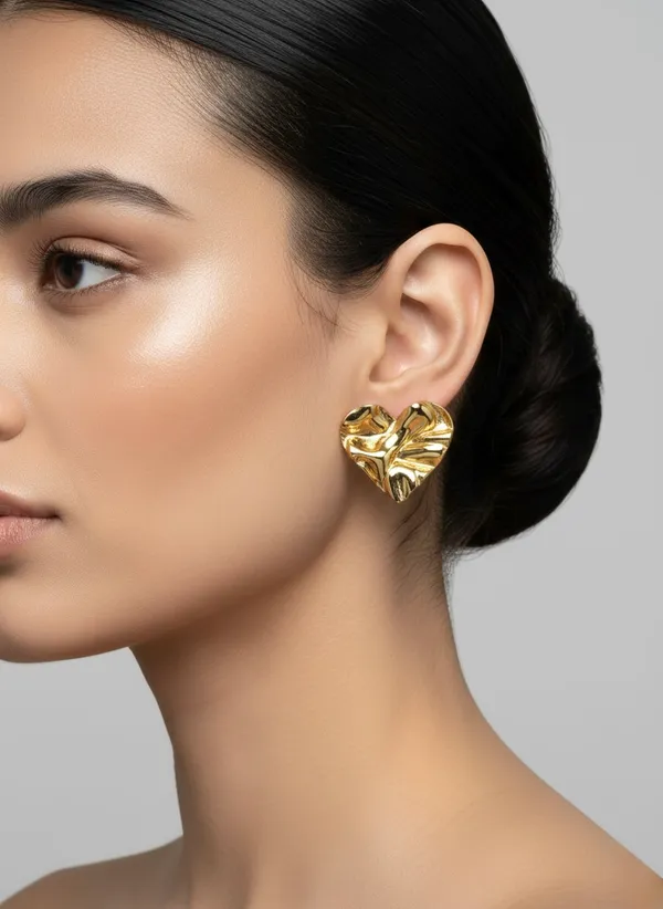 Textured_Heart_Stud_Earrings