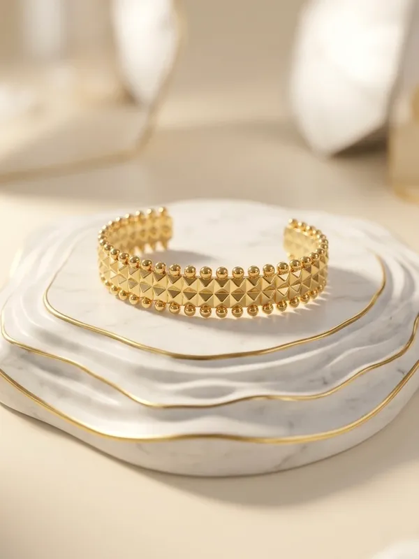 Estelle_18k_Gold_Plated_Cuff_Bracelet