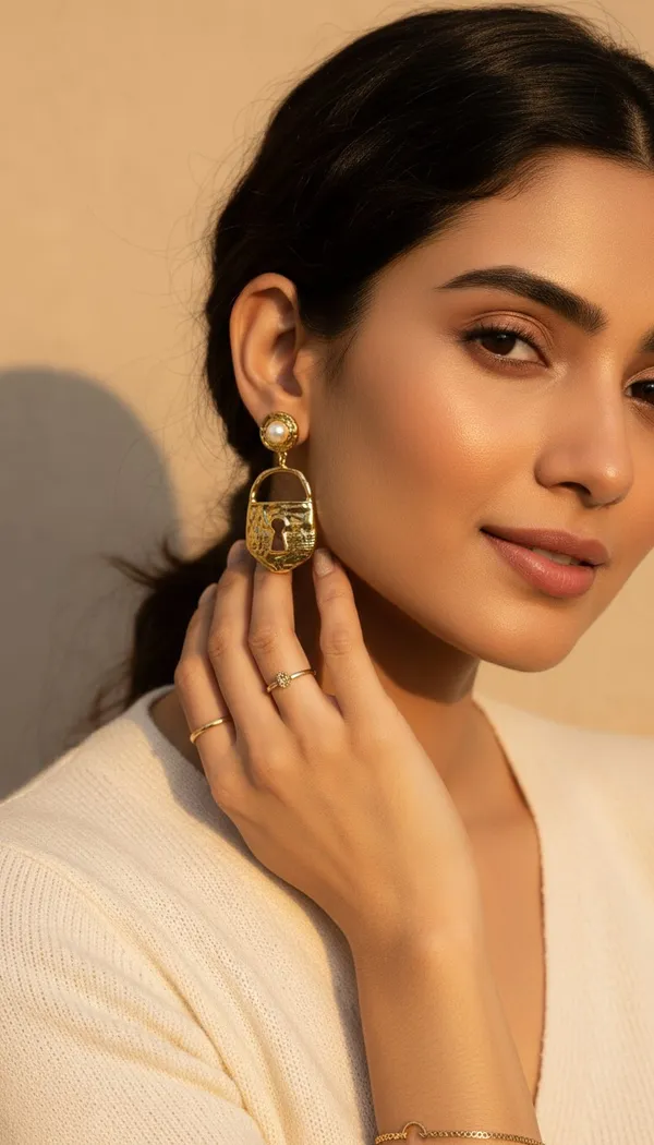 Valentina_Pearl_Locks_Statement_Earrings