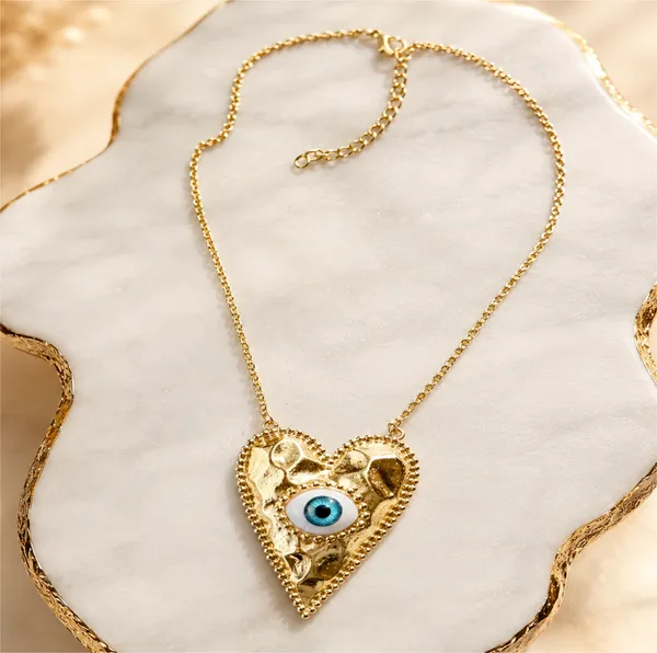 Grace_Evil_Eye_Heart_Pendant_Statement_Necklace