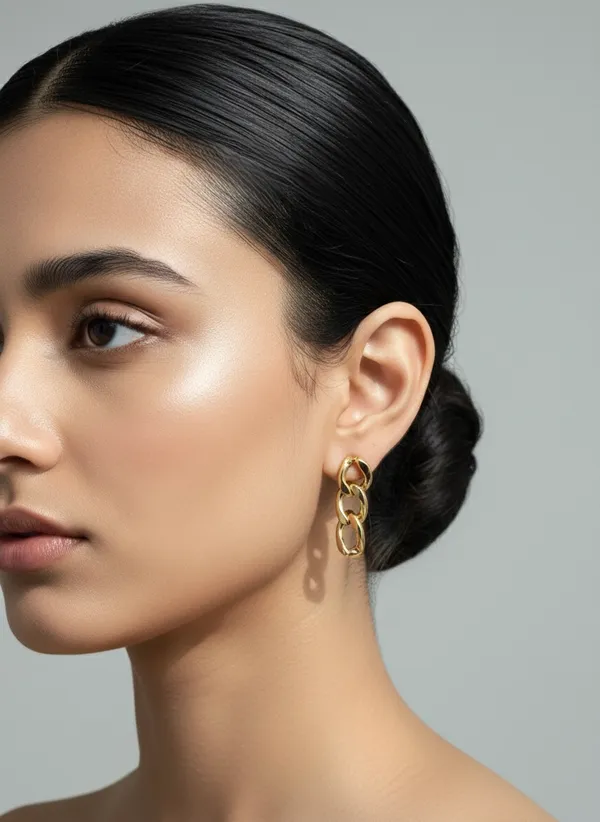 Link_Chain_18kt_Gold_Plated_Danglers