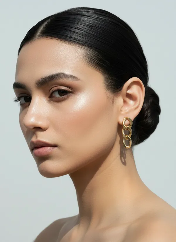 Link_Chain_18kt_Gold_Plated_Danglers
