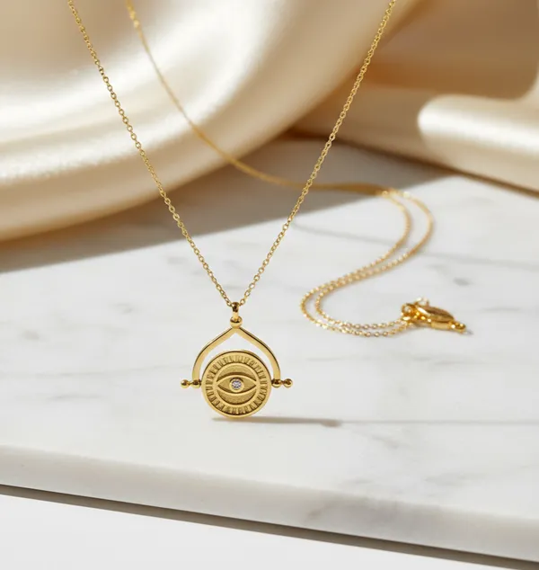 18Kt_Gold_Plated_Evil_Eye_Zircon_Stud_Necklace