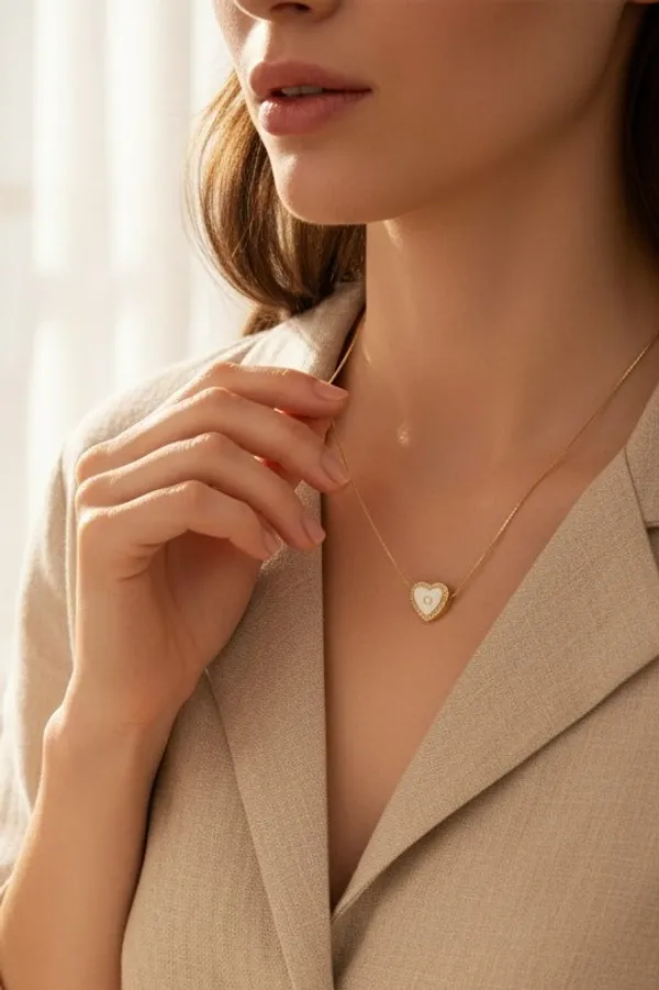 Mother_Of_Pearl_Zircon_Heart_Necklace