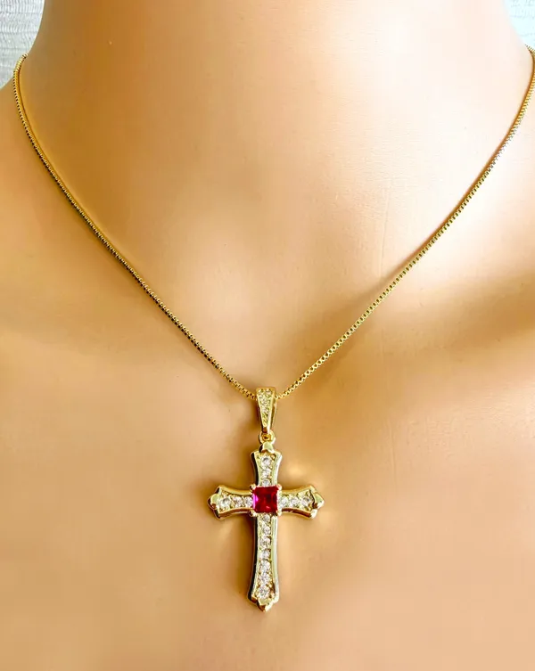 Ruby_Zircon_Cross_Luxe_Necklace