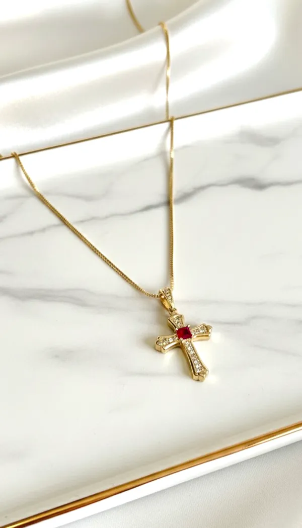 Ruby_Zircon_Cross_Luxe_Necklace
