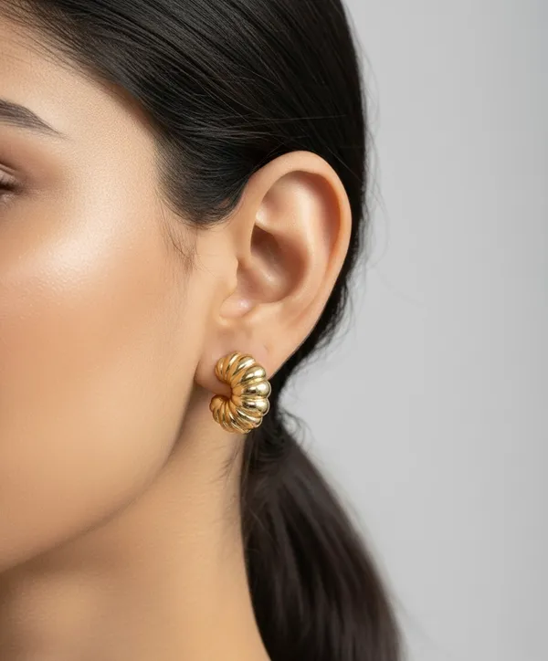 Ridged_Crescent_18kt_Gold_Plated_Earrings