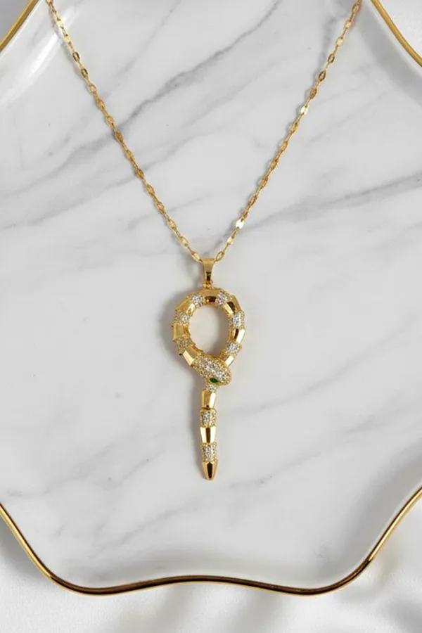 Luxe_Zircon_Serpant_Necklace