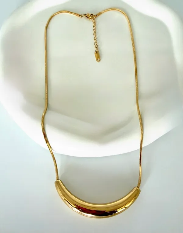 Lia_Gold_Plated_Arc_Statement_Necklace