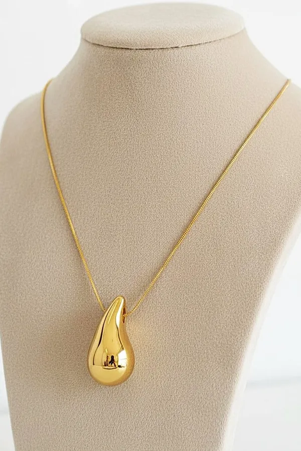 18Kt_Gold_Plated_Droplet_Necklace