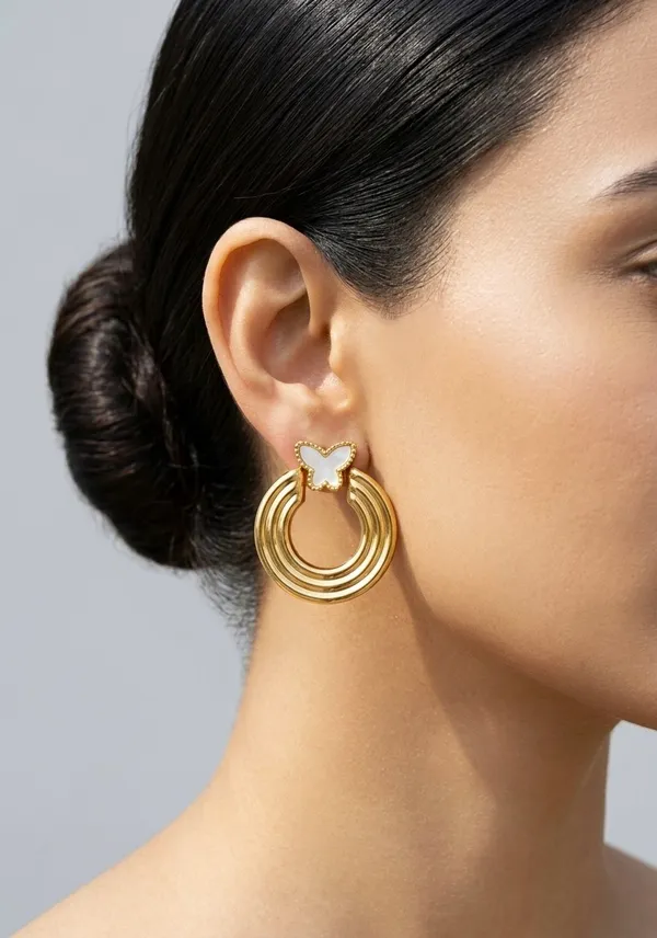 Butterfly_Swirl_8Kt_Gold_Plated_Stud_Earrings