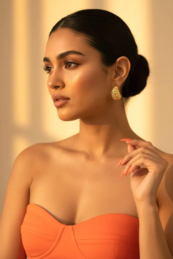 18kt_Gold_Plated_Hammered_Drops_Studs