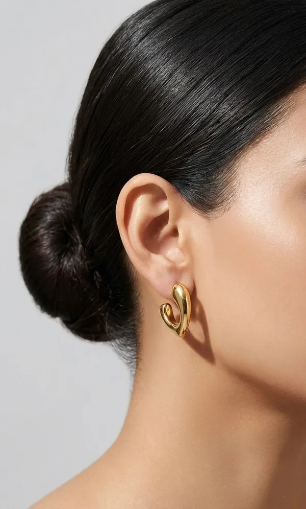Victoria_Waterproof_Hoop_Earrings