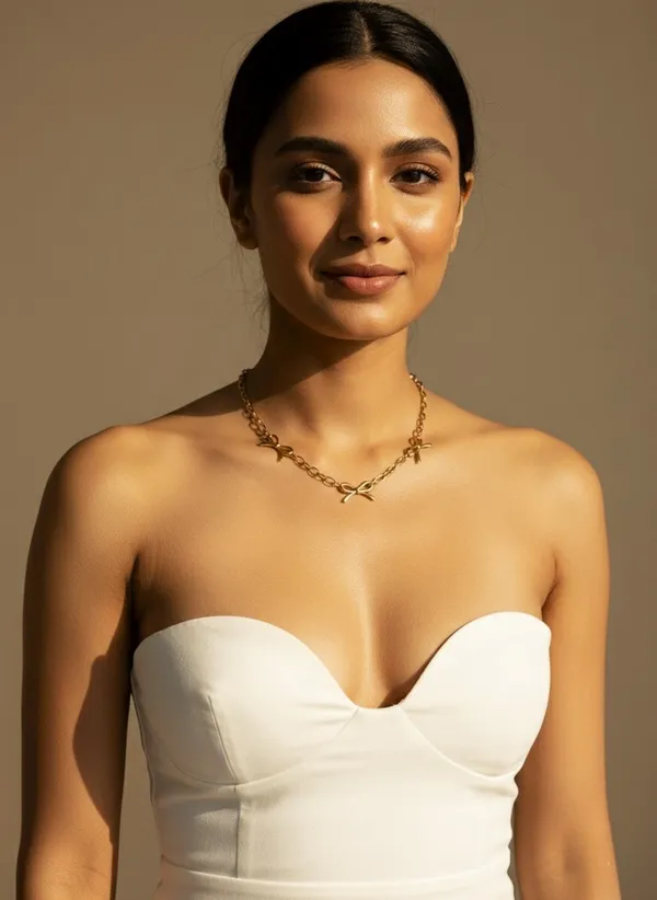 18Kt_Gold_Plated_Cute_Bow_Necklace