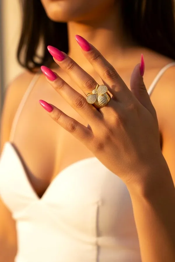 18kt_gold_Plated_Bee_Zircon_Statement_Ring