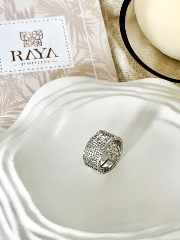 Christiana_Zircon_Elegance_Rhodium_Ring