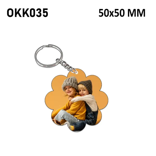 Personalized_Flower-Shaped_Photo_Keychain_(50X50_Mm)_-_Okk035