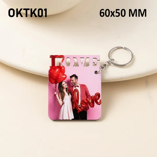 Personalized_Photo_Keychain_-_Square_Shape_With_Love_Design_(60X50Mm)