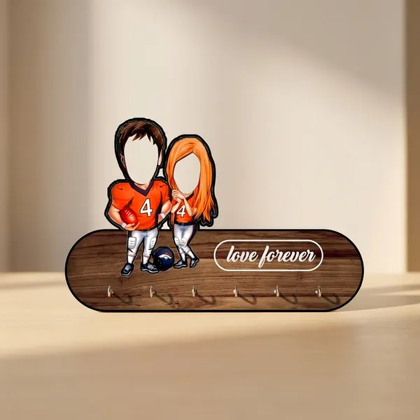 Love_Forever_Couple_Key_Holder_With_Bowling_Ball_Design