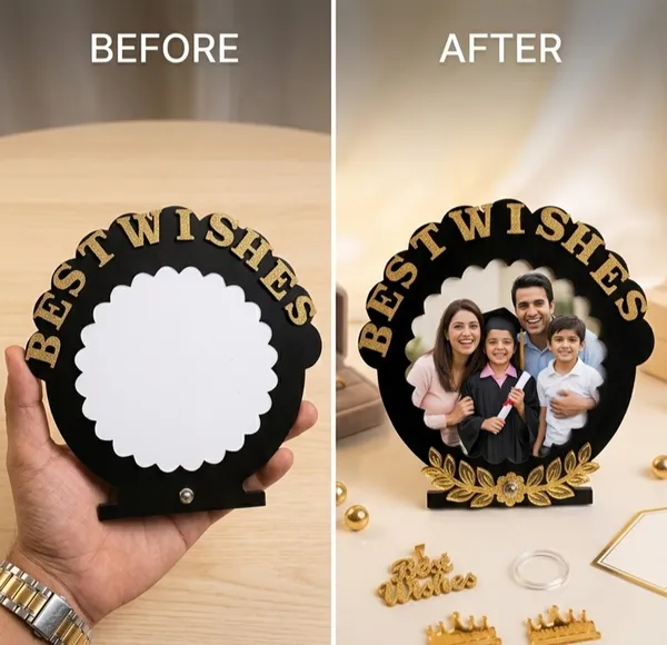 Best_Wishes_Photo_Frame_Flower_Design_(6X6_Inches)