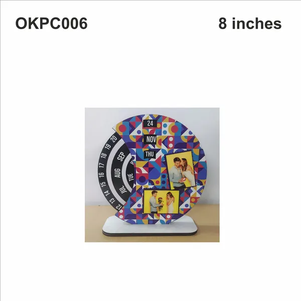 Personalized_Rotating_Perpetual_Calendar_With_2_Photo_Slots_-_8_Inches