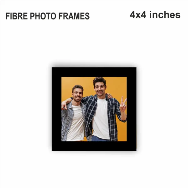 Fibre_Photo_Frame_-_4X4_Inches_With_Black_Border