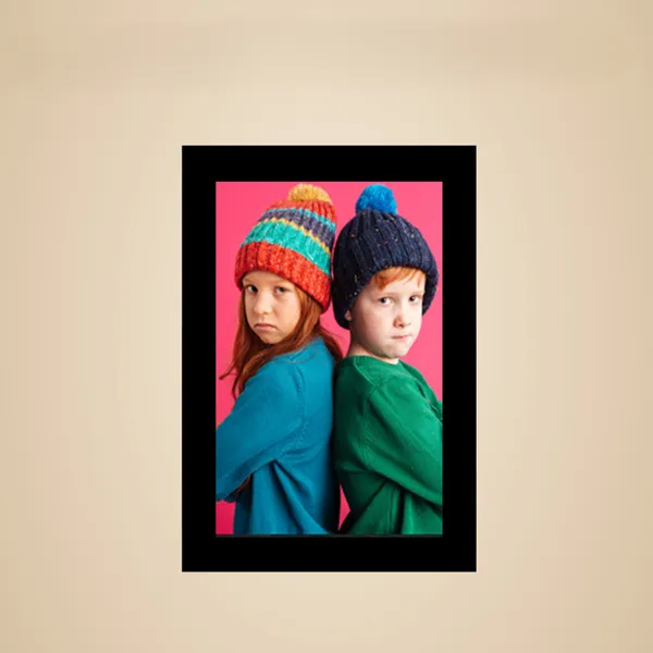 7X5_Inches_Black_Fibre_Photo_Frame