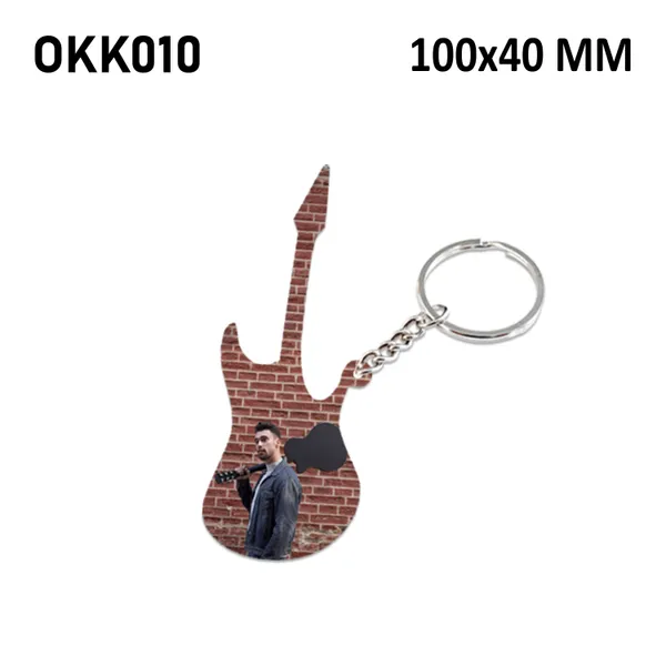 Personalized_Guitar-Shaped_Photo_Keychain_-_Wooden_Finish