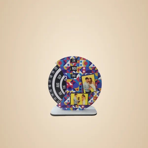 Personalized_Rotating_Perpetual_Calendar_With_2_Photo_Slots_-_8_Inches