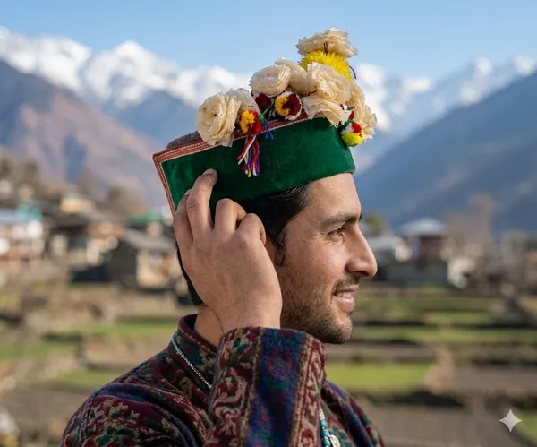 Unisex_Premium_Edition_Kinnauri_Cap_-_Traditional_Himachali_Topi_without_Flower_-_Pahadi_Topi_Himachali-_Kinnauri_Cap