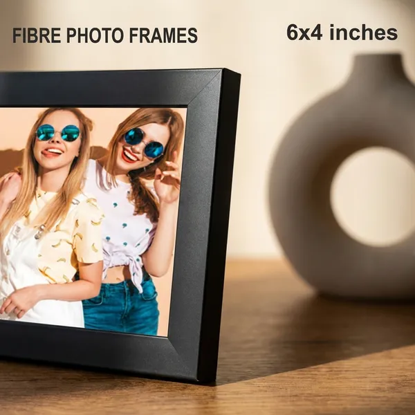 Fibre_Photo_Frame_-_Black,_6X4_Inches