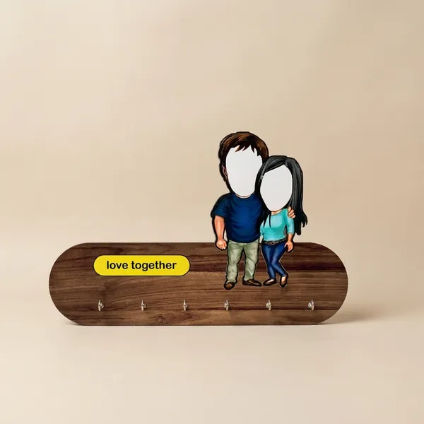 Wooden_Love_Together_Couple_Key_Holder_Stand