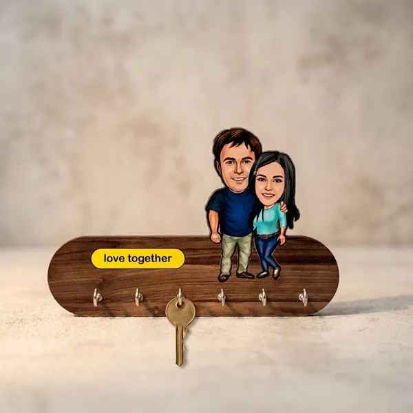 Wooden_Love_Together_Couple_Key_Holder_Stand